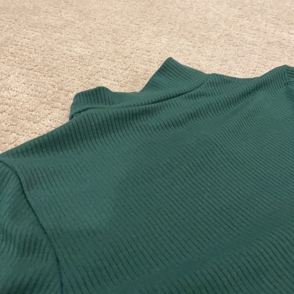 Publik green full zip Long sleeve crop small - Picture 4 of 9